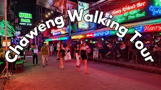 Chaweng Koh Samui Walking Tour in Koh Samui [upl. by Idorb]