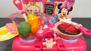 11 Minutes Satisfying with Unboxing Disney Minnie Mouse DX Kitchen Cooking Set  ASMR [upl. by Raychel400]