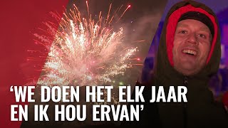 Zo ging Amsterdam feestend 2024 in zoenen zuipen en vreugdevuur [upl. by Rafaello]