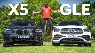 Mercedes GLE vs BMW X5 Which Is The BEST Premium SUV  4K [upl. by Lossa]