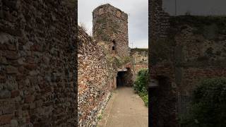 Yarmouth Town Walls💀a pit of skeletons were found near Blackfriars Tower in decayed wooden coffins [upl. by Pace741]