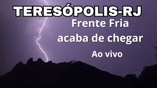 TeresópolisRJ Frente Fria acaba de chegar na Região serrana teresopolis serra tempestade [upl. by Franchot764]