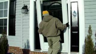 Provia Storm Door Installationavi [upl. by Oibirot657]