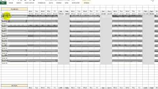 Video 00099 Gantt Chart Planned VS Actual [upl. by Alat]