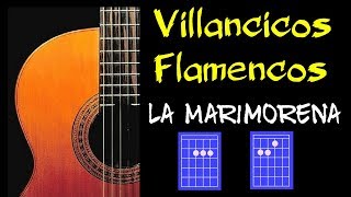 🎸 LA MARIMORENA ACORDES  Villancicos Flamencos 2021  COMO TOCAR LA MARIMORENA [upl. by Sieracki323]