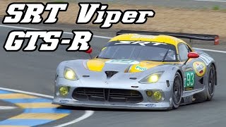 SRT Viper GTSR at 2013 24h of Le Mans [upl. by Jodee157]