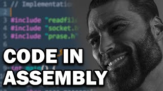 you can become a GIGACHAD assembly programmer in 10 minutes try it RIGHT NOW [upl. by Frodi]