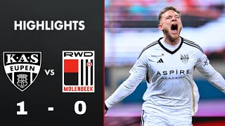 KAS Eupen vs RWD Molenbeek 10 Highlights  RWDM  Eupen  Jupiler Pro League 2024 D1A [upl. by Ailed]