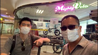 LIOW VIDEO Birdy Bicycle At Mighty Velo 折叠自行车试骑 [upl. by Aeneas526]