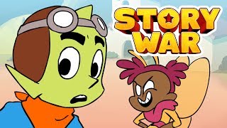 Story War on Cartoon Hangover [upl. by Yetty]