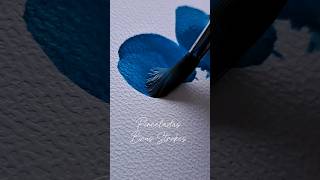 Brush Strokes 🖌 shortsart shortsfeed flowerdesign artshorts [upl. by Aileduab696]