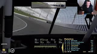 Charlotte Roval NIS iRacing Round 2 [upl. by Ycnaf]