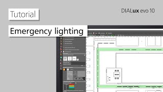 Tutorial Emergency lighting with DIALux evo 10 [upl. by Laughlin91]