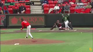 Baylor Baseball Highlights vs Texas Tech Game 3 [upl. by Zeidman832]