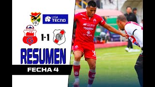 GUABIRA 1x1 NACIONAL POTOSÍ  FECHA 4  Liga DivPro 2024 [upl. by Ambert]