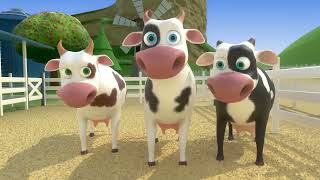 La Vaca lola 🐄 Videos para niños  Canciones Infantiles del Rancho 🐄 [upl. by Atsyrk]