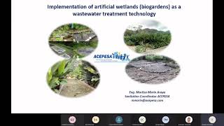 Use of Constructed Wetlands Biofilters for Wastewater Treatment [upl. by Lyndell]