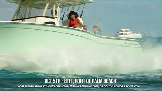 The 1st Boat Inventory Reduction Sale  Up To 30000 In Savings  Oct 5th8th at Port Of Palm Beach [upl. by Erdnuaed140]