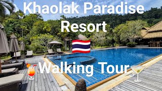 Tour Of Khao Lak Paradise Resort Beachfront Tropical Accommodation Built Into Hillside [upl. by Hermes424]