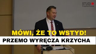 Czarnek w Częstochowie Musimy wyręczać władze samorządowe i TO JEST WSTYD [upl. by Lipp]