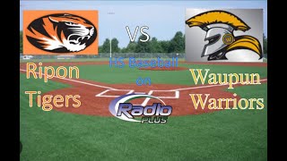 Ripon at Waupun Baseball 41624 [upl. by Wilden334]