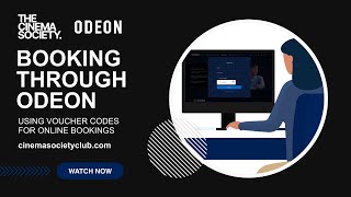 ODEON Bookings  Using Voucher Codes [upl. by Ecerahs327]