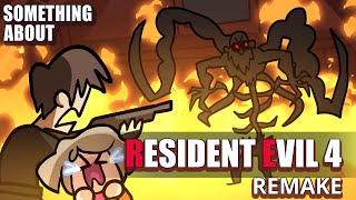 Something About Resident Evil 4 REMAKE ANIMATED Loud Sound Warning 🧟 [upl. by Hedve]