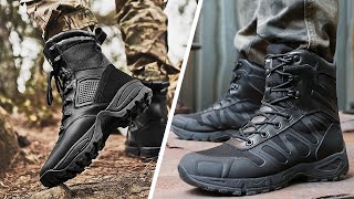 10 Tactical Boot for Military amp Special Operations [upl. by Dnomder662]