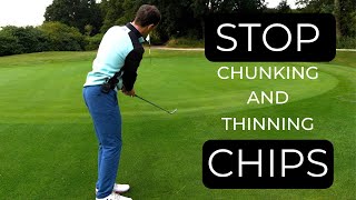 HOW TO HIT CHIP SHOTS AROUND THE GREEN  EASY TECHNIQUE [upl. by Slavic160]