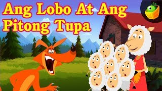 Ang Lobo At Ang Pitong Tupa A Wolf and the Seven Lambs  Bedtime Stories in Filipino [upl. by Laram]