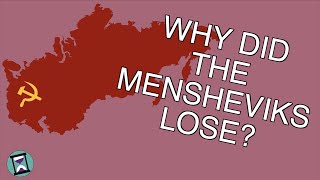 Why did the Mensheviks Lose to the Bolsheviks Short Animated Documentary [upl. by Gerdeen]