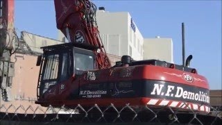 Amazing Caterpillar 330C L High Reach Excavator At Work HD 2017 [upl. by Sinylg]