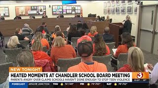 Heated moments at Chandler Unified school board meeting [upl. by Elodie]