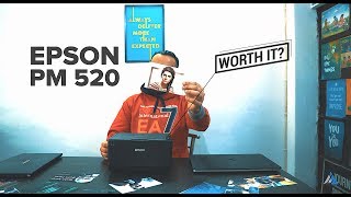 Epson PM 520 REVIEW and UNBOXING  Is it WORTH IT [upl. by Ttekcirc]