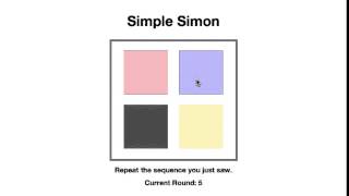 Simple Simon Game [upl. by Yslek952]