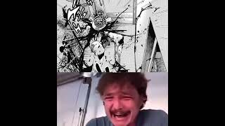 Jojolion Jobin Higashikata Pedro Pascal Crying meme [upl. by Tiny]