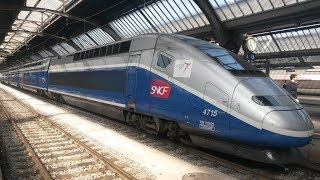 CAB RIDE EN TGV DUPLEX ENTRE LILLE EUROPE ET PARIS NORD [upl. by Anawk]