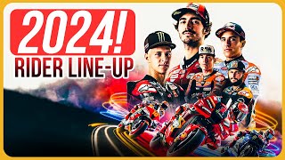 MotoGP 2024 Lineup  The Complete Grid Details  MotoGP 2024 [upl. by Acnoib]