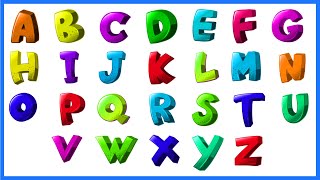 Learn Alphabets A To Z  A for Apple  Edutainment  ABCD Cartoon  ABC Letter Learning Video [upl. by Wernda]