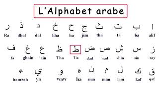 Apprendre lalphabet arabe [upl. by Onnem]