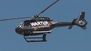 Eurocopter EC120 Airshow Display Low Passes Aerobatics Low Flying [upl. by Ree]