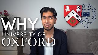 the REAL reason I applied to Oxford University [upl. by Llebpmac704]