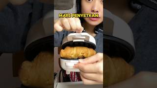 MASAK CROISSANT PKE ALAT WAFFLE  GA NYANGKA [upl. by Ecineg]