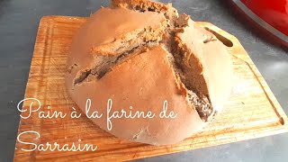 🍞 Ma recette de pain à la farine de sarrasin  💯 pain sans gluten 💯 [upl. by Eiahpets]