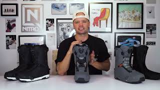 2024 Nitro Profile TLS Step On Snowboard Boot [upl. by Roxana]