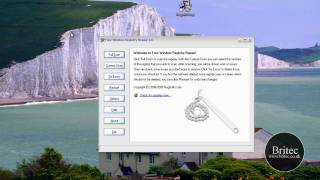 Fix Clean amp Repair Windows 7 Registry by Britec [upl. by Terris516]