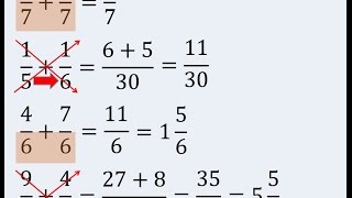 Suma de Fracciones con diferente denominador [upl. by Wj]
