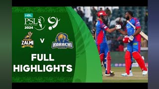 Short Highlights  Peshawar Zalmi vs Karachi Kings  Match 29  HBL PSL 29  M1Z2U [upl. by Erdnassak600]