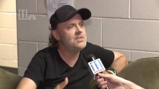 Why Lars Ulrich doesnt have tattoos A chat with Metallica drummer in Atlanta [upl. by Devehcoy]