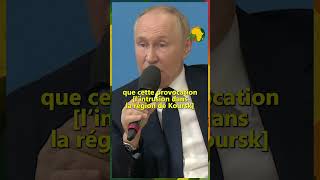 Poutine la Russie se débarrassera des bandits ukrainiens dans la région de Koursk [upl. by Florencia366]